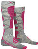 X-SOCKS Women Ski Silk Merino 4.0 grey melange/pink 39-40