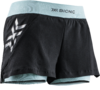 X-BIONIC Women Twyce Race 2in1 Shorts clearwater/black S