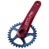 Race Face Atlas Cinch Crankarm (RF136) 165mm red