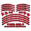 Race Face Decal Kit Turbine R 30/ARC 30/AR 30 one size red