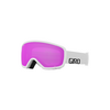 Giro Stomp Flash Goggle one size white wordmark amber pink S2 Unisex