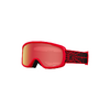 Giro Buster Flash Goggle one size red solar flair;amber scarlet S2 Unisex