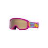 Giro Buster Basic Goggle one size pink geo camo;amber rose S2 Unisex