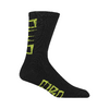Giro Seasonal Merino Sock S black/lime breakdown Unisex