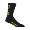 Giro Seasonal Merino Sock L black/lime breakdown Unisex