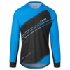 Giro M Roust LS Jersey L ano blue actuator Herren