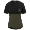 Giro W Ride Jersey XS black/trail green Damen