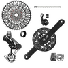 Sram Groupset XX Eagle AXS Transmission Brose 165mm black/silver