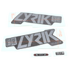 Rock Shox Fork Decal Kit, Lyrik Select 2020+ polar for black N/A